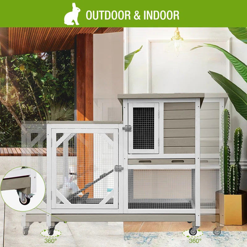 Weather Resistant Rabbit Hutch