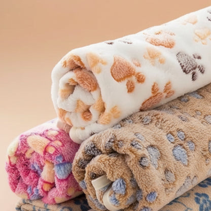 Soft Fluffy Quality Pet Blanket Cute Cartoon Pet Mat Warm and Comfortable Blanket for Cats and Dogs