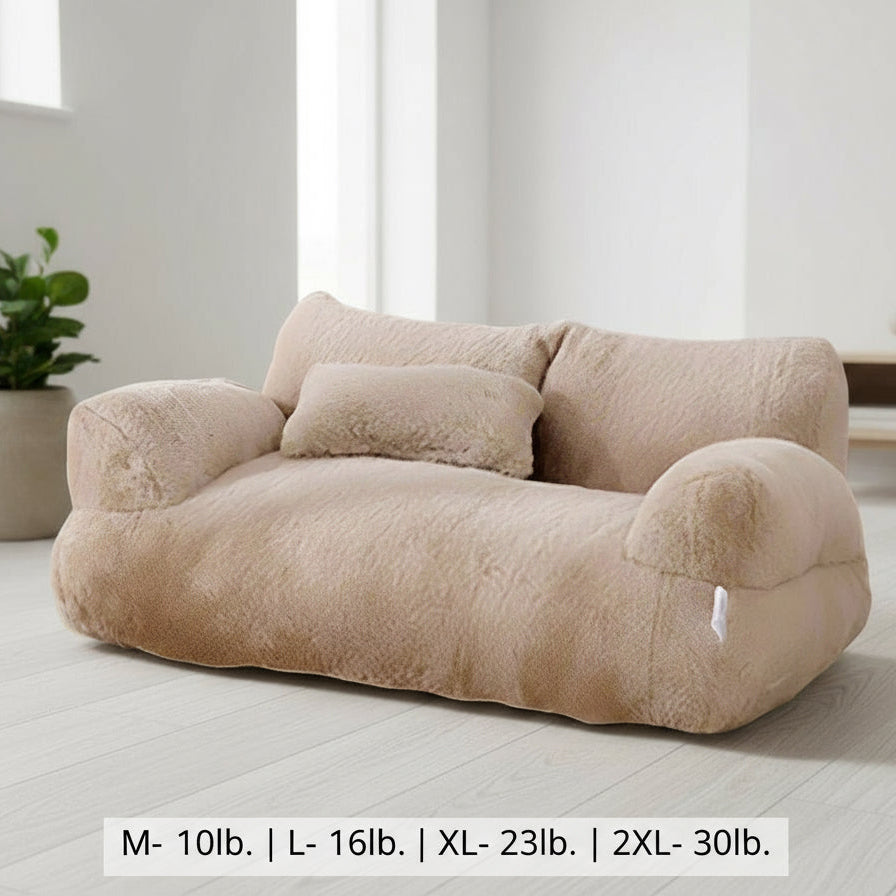 Luxury Cat dog Bed Sofa Winter Warm Nest Pet Bed for Small Medium Dogs and  Cats Comfortable Plush Puppy Bed