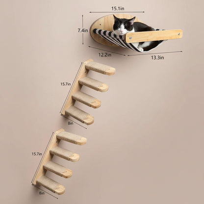 Wall-Mounted Cat Furniture