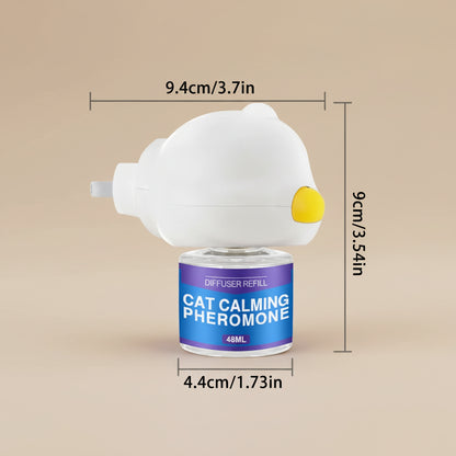48/96Ml Calming Diffuser Comfort Natural Pheromone Diffuser Calming Pheromone Long Lasting Calming Diffuser for Cats, Dogs