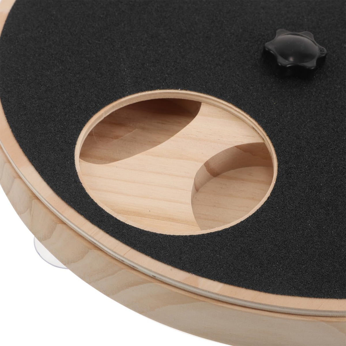 Dog Nail Scratch Pad Pet Claw Grinding Board with Treat Dispenser Rotating Dog Nail Trimming Board for Grooming Filing Training Indoor Paw Care 11.41 X 11.41 X 1.10In