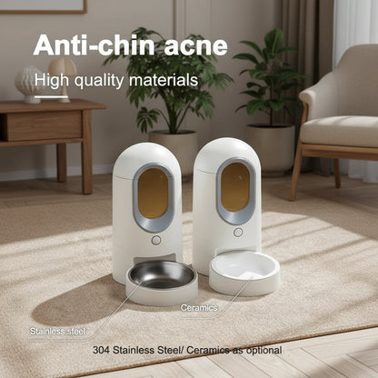 HEYBO Automatic Cat Feeder Timed Cat Food Dispenser Wifi with APP Control for Remote