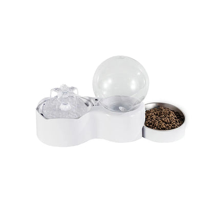 2.3L Automatic Cat Water Fountain with Faucet Dog Water Dispenser Transparent Filter Drinker Pet Sensor Auto Drinking Feeder