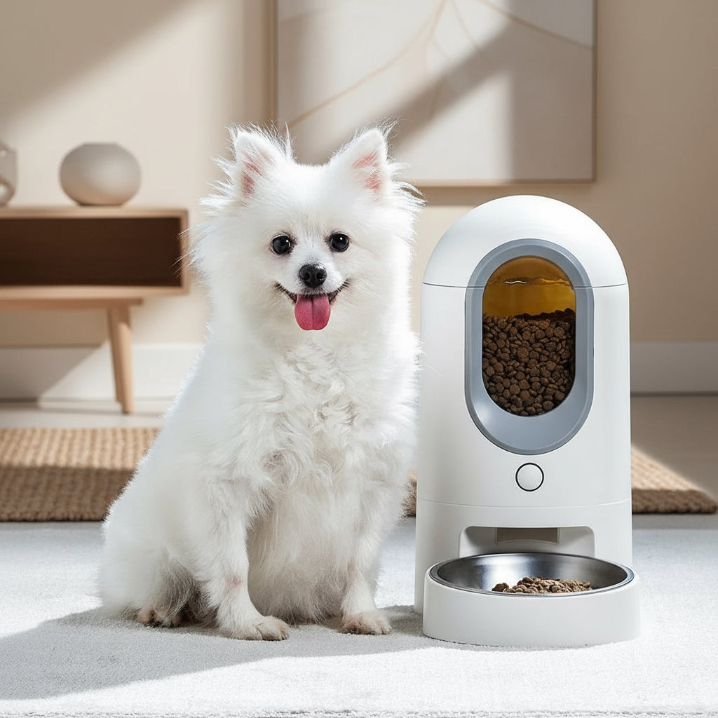 HEYBO Automatic Cat Feeder Timed Cat Food Dispenser Wifi with APP Control for Remote