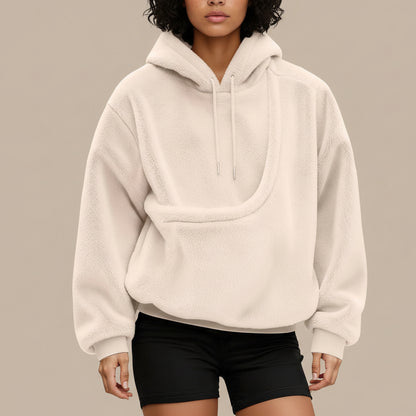 Unisex Pet Carrier Hoodie Cat Dog Bag Long Sleeve Sweatshirt Multiple Colors Plush Daily Wear Fashion Accessory