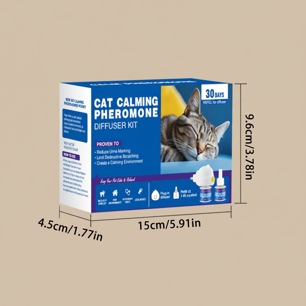 48/96Ml Calming Diffuser Comfort Natural Pheromone Diffuser Calming Pheromone Long Lasting Calming Diffuser for Cats, Dogs