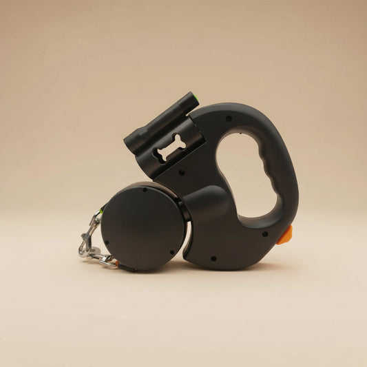 Retractable Dog Leash for Small Dogs Reflective Dual Pet Leash Lead 360 Swivel No Double Dog Walking Leash with Lights Pet Products