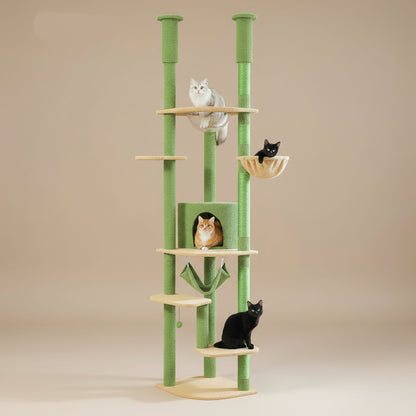 Floor-To-Ceiling Cat Tower