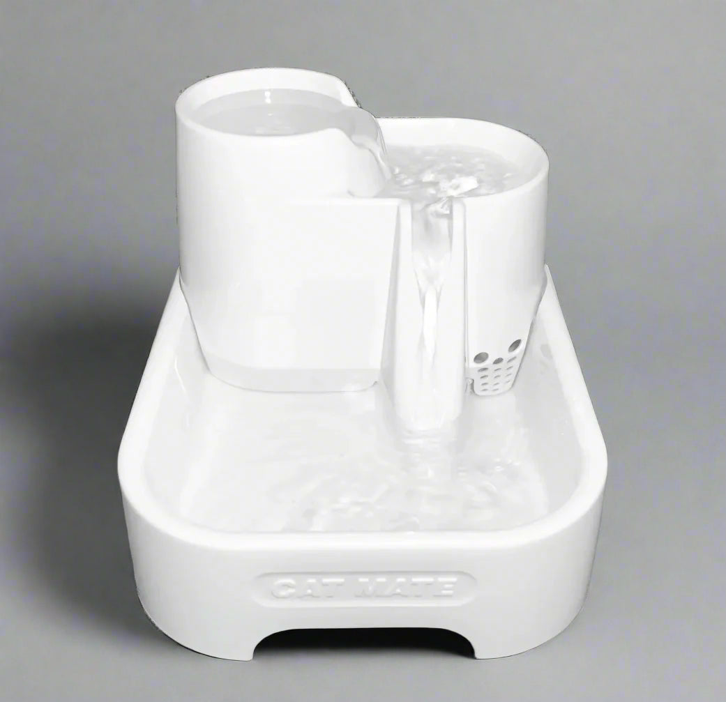 Cat Mate Pet Fountain - White