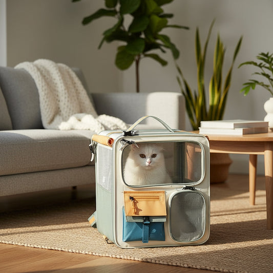 Cat Bag Going Out Portable Cat Backpack Pet Backpack School Bag Warm Car Accessories Dog Large Capacity Cat Box