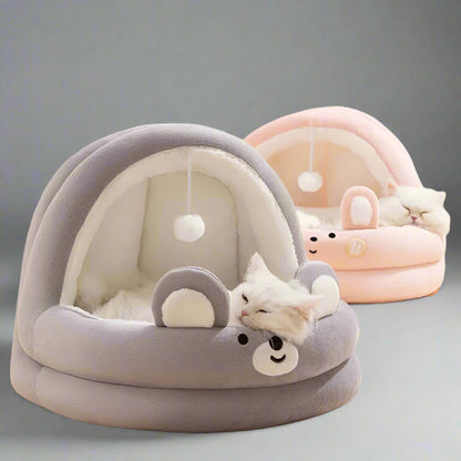 Semi-Closed Cat Beds 