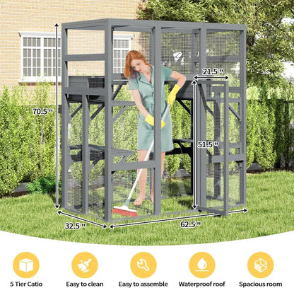 Debor Outdoor Cat Playpen, Enclosure