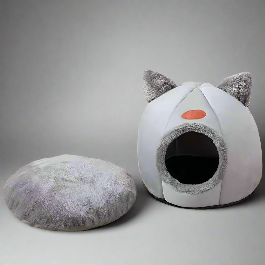 Cat Head Shaped Cave Bed 