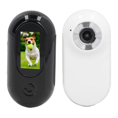 Pet Collar Camera 120 Deg Lens OTG Connection Video Recording Adjustable Magnetic Cat Sport Camera for Outdoor Dog Collar Camera