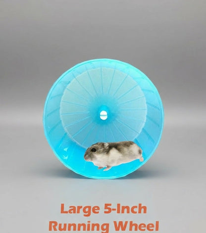 Large Multi Level Twin Tower Expansible and Customizable Habitat Hamster Rodent Gerbils Mouse Mice Small Animal Home Cage with Crossing Tube with Full Set of Accessories