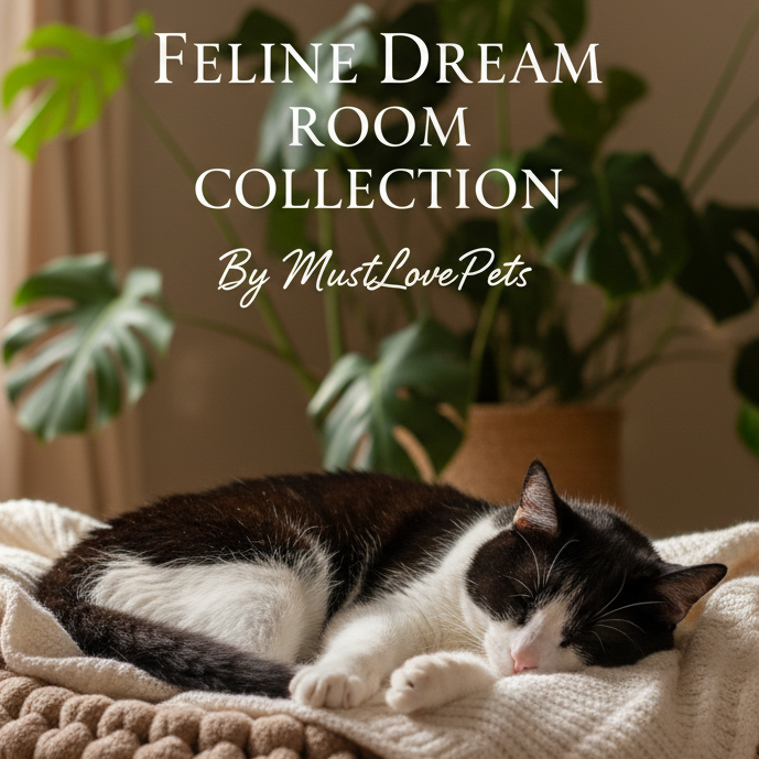 have cat laying down sleeping, zoom in closer