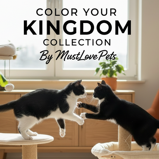 have cat trees extend beyond border and zoom in more