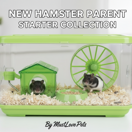 make enclosure appear much bigger and zoom in more, move "By MustLovePets" up top below starter collection