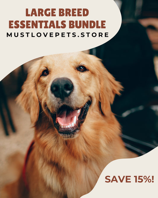 Large Breed Essentials Bundle | Premium Dog Gear for Big Dogs | Tactical Collar, Adjustable Leash, Runner System & Orthopedic Bed
