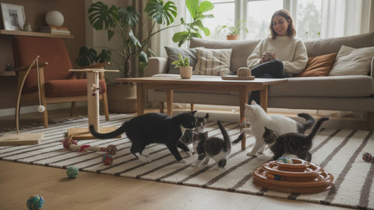 Feline Enrichment Collection - Fun with a Touch of Luxury