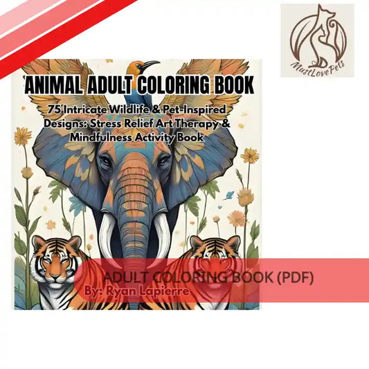 Adult Coloring Book (PDF) by@Outfy