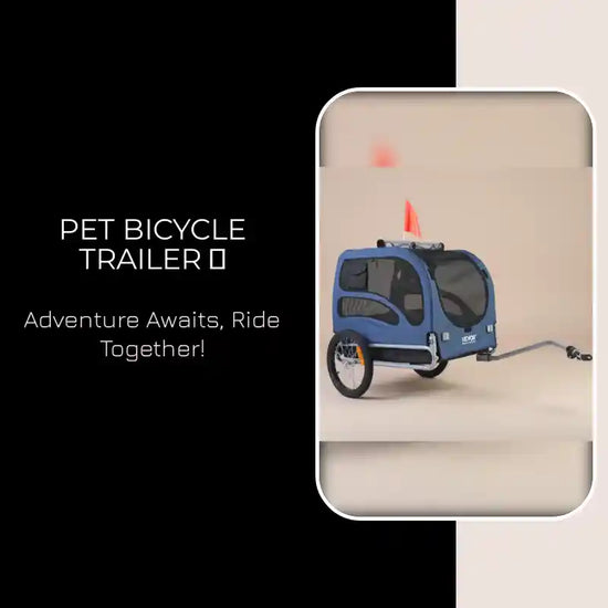 Pet Bicycle Trailer 🎁 by@Outfy
