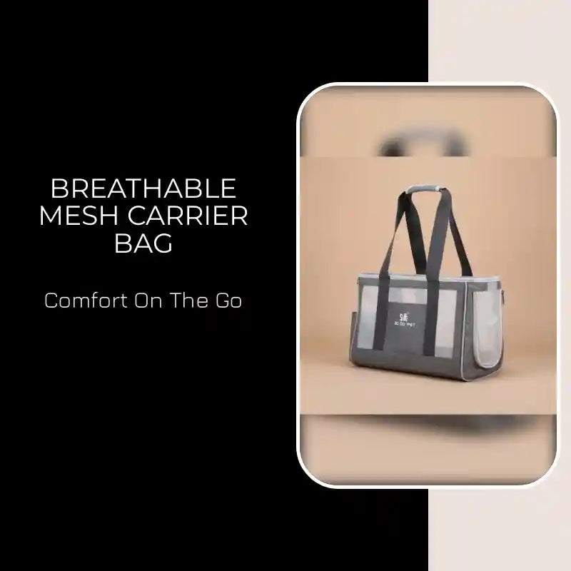 Breathable Mesh Carrier Bag by@Outfy