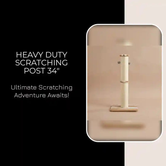 Heavy Duty Scratching Post 34" by@Outfy