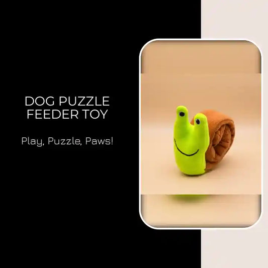 Dog Puzzle Feeder Toy by@Outfy